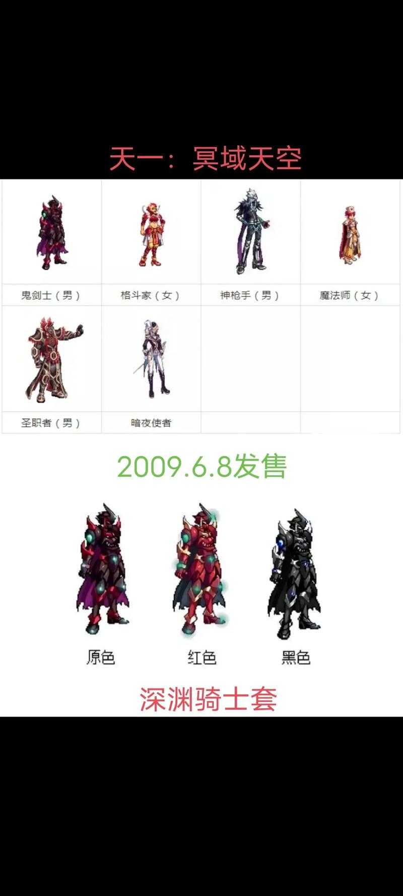 DNF女鬼剑天空8套外观展示:全套装扮效果一览