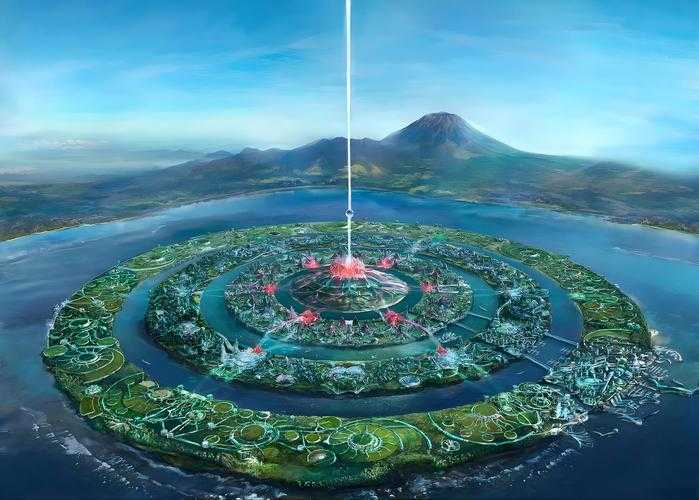 震撼全景亚特兰蒂斯遗址高清图片大合集