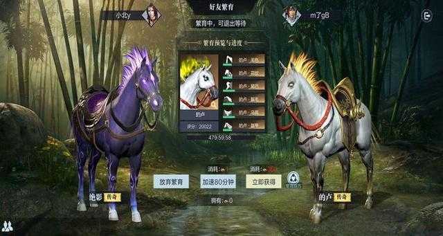 真三国无双霸繁育传奇马配方都有哪些