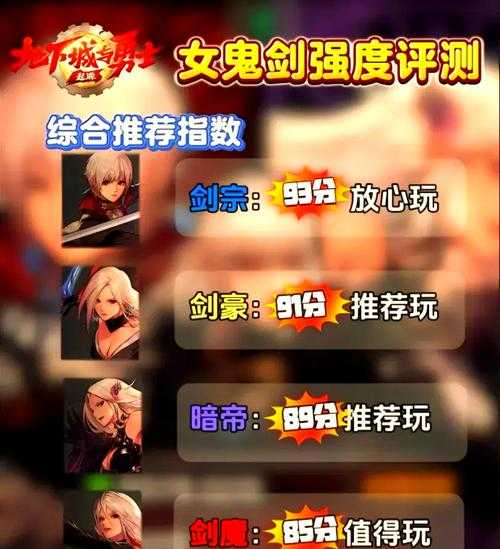 女鬼剑士2020职业推荐，哪个职业有隐藏任务？