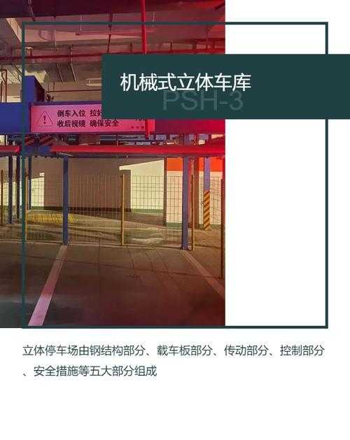 机械车位图片大全：立体车库实景展示与工作原理图解