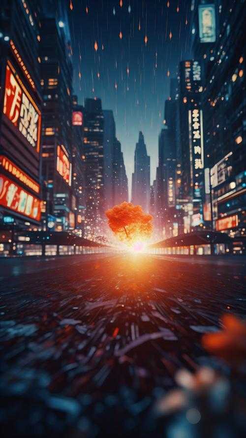 绝美城市夜景图片大全:璀璨灯光下的都市魅力