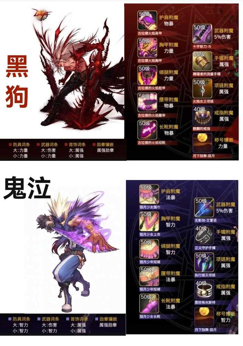 DNF2.4新职业装备表：全职业毕业装备搭配指南