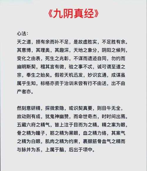 九阴真经琴法2025全指南：技巧与内力