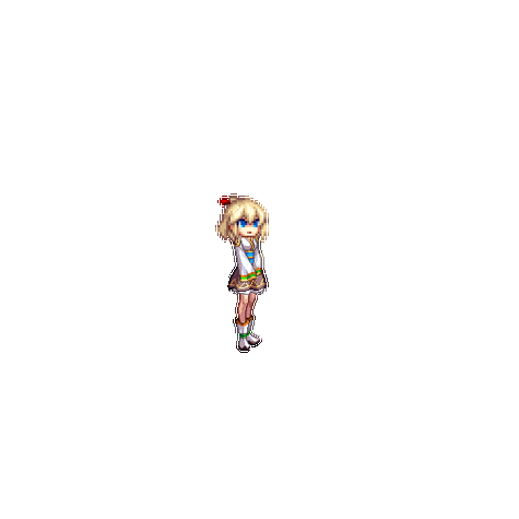 dnf女法像素头表情包gif