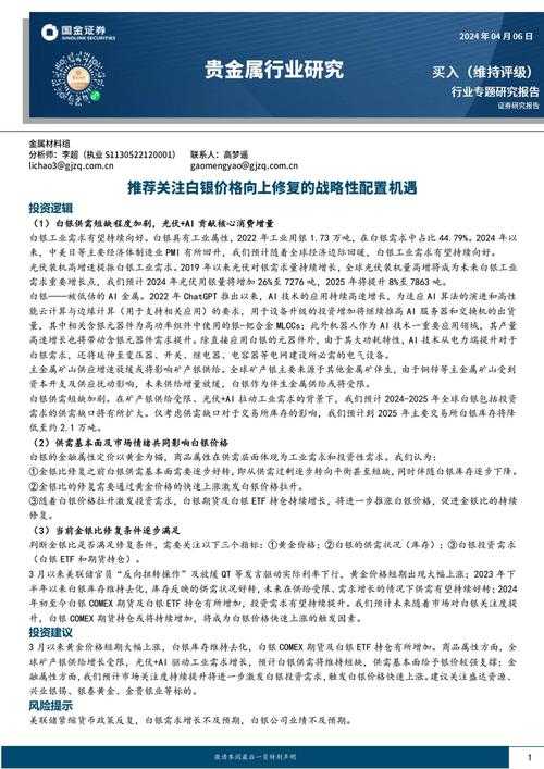 以下是对您提供的白银行业分析报告的结构化解读与深度洞察：