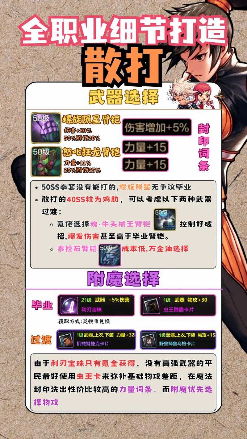 《DNF散打最新技能加点攻略,PVE-PVP毕业搭配推荐》