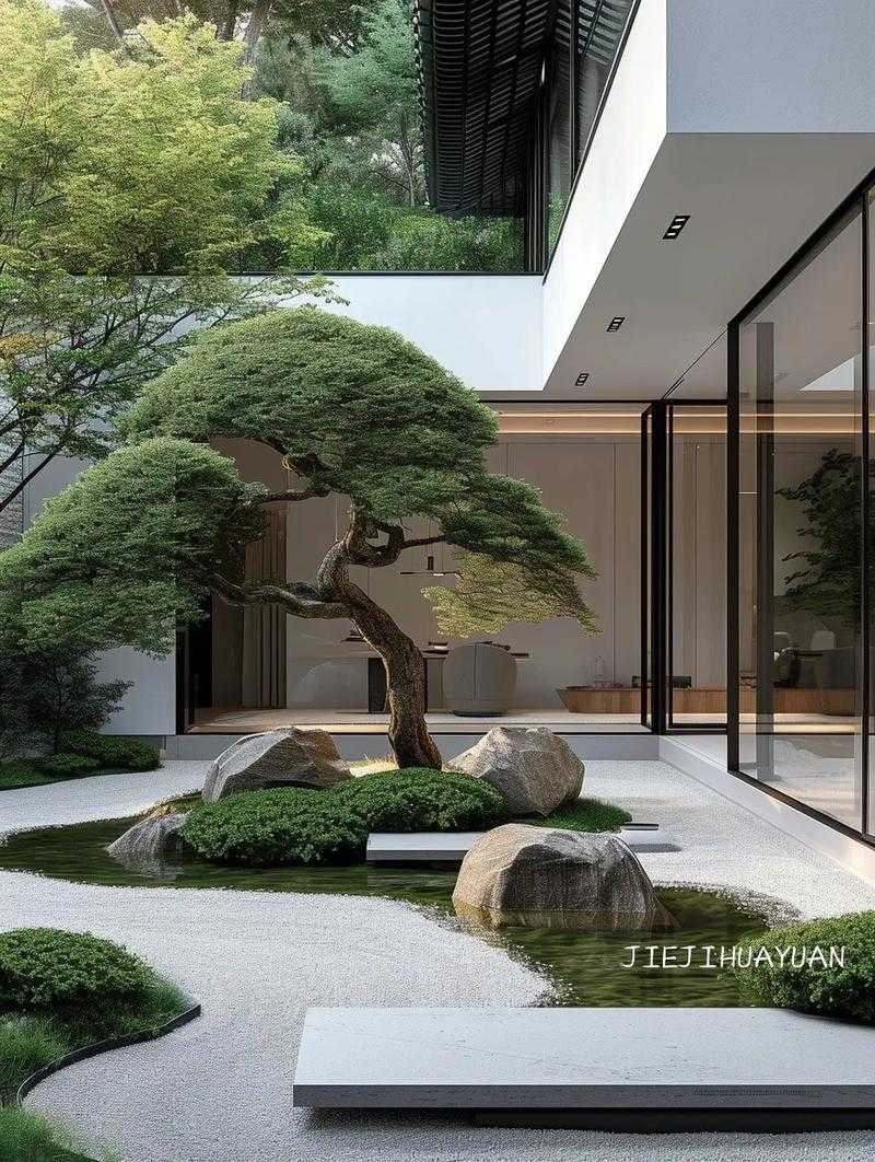 城市禅境花园:科技与自然的心灵实践