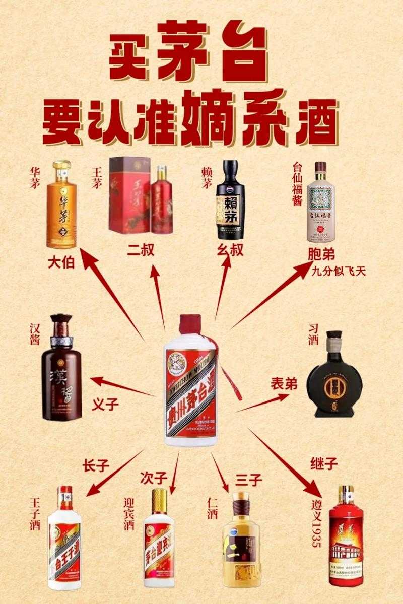 揭秘茅台家族:13款经典酒款种类图解,你了解多少?
