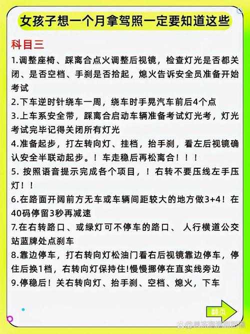 驾考一点通:科目一至科目四全攻略