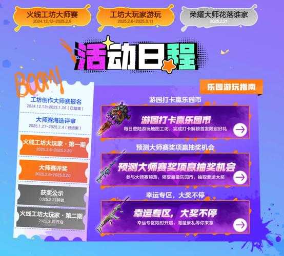 《新玩家指南》:如何高效参与穿越火线官网活动?