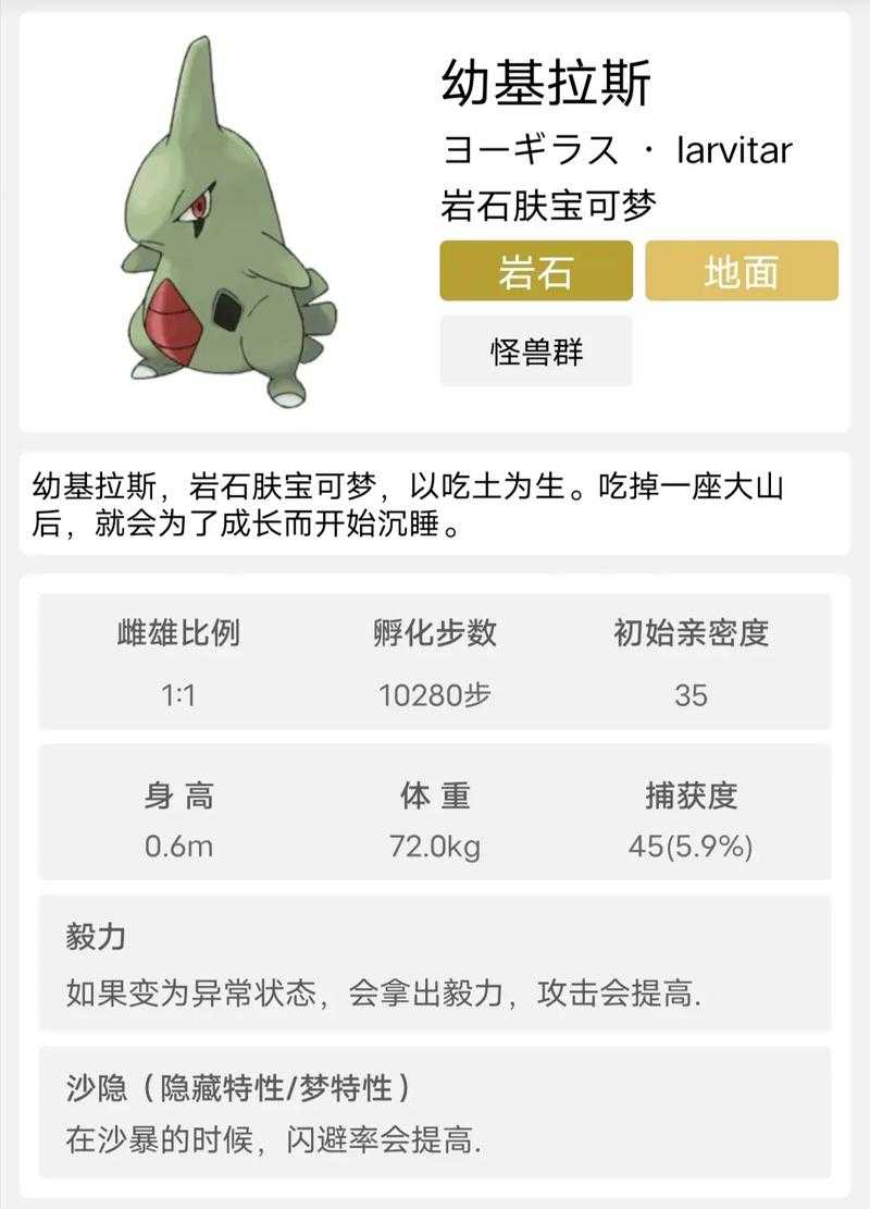 宝可梦大探险沙基拉斯进化班基拉斯2025年全解析