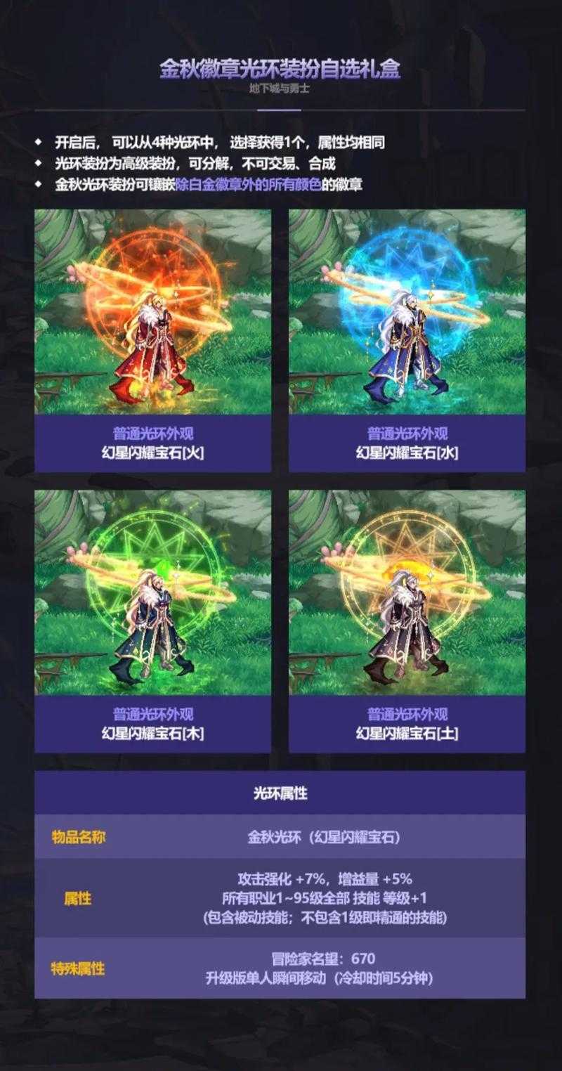 DNF狂战士2025金秋光环属性实战与适配分析