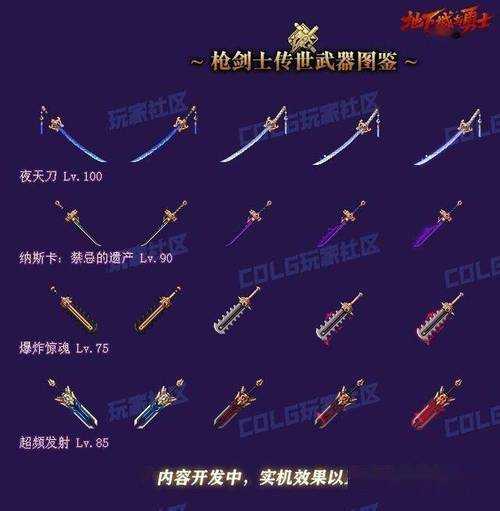 2025 DNF男大枪三武器对比:外观属性实战指南
