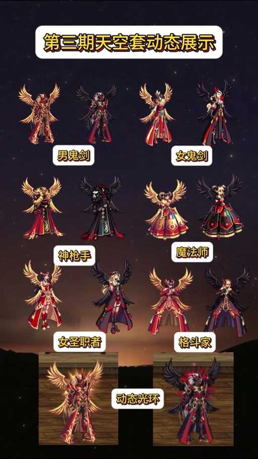 2025年DNF装备对比:天空与流金套