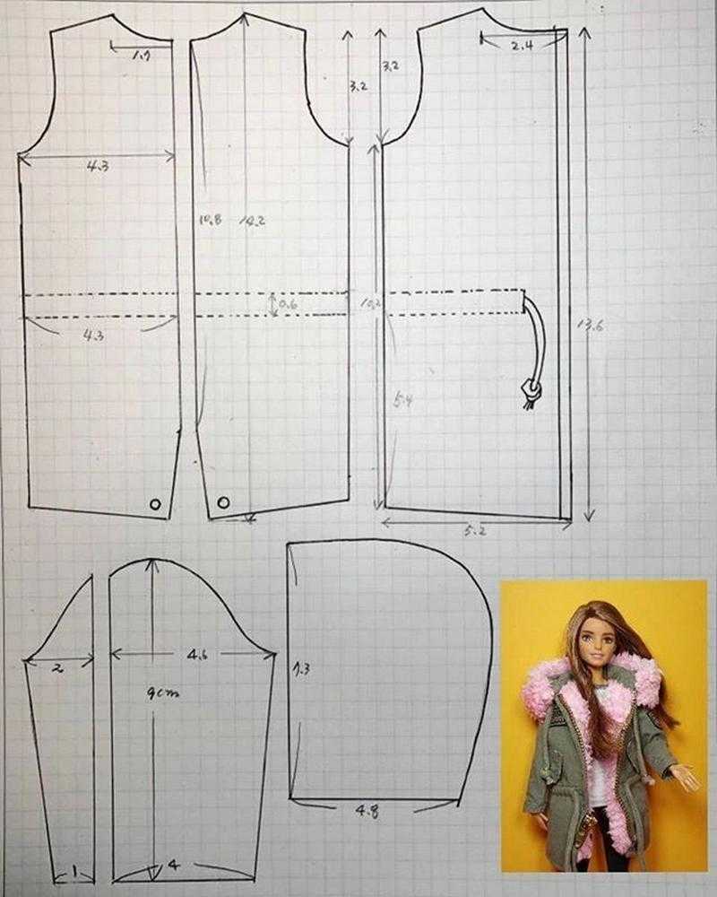 如何获取并制作娃娃衣物图纸的灵感指南？