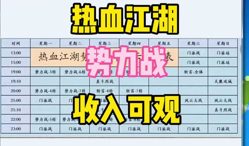 2025热血江湖远程队伍优化机制实战解析
