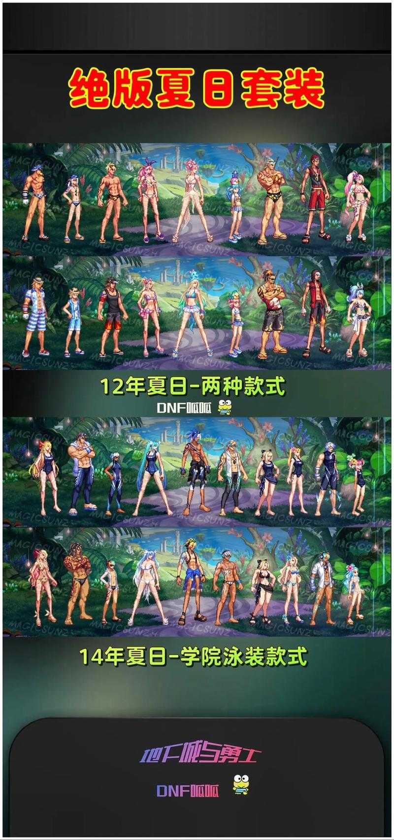 2025DNF夏日套时间内容购买指南