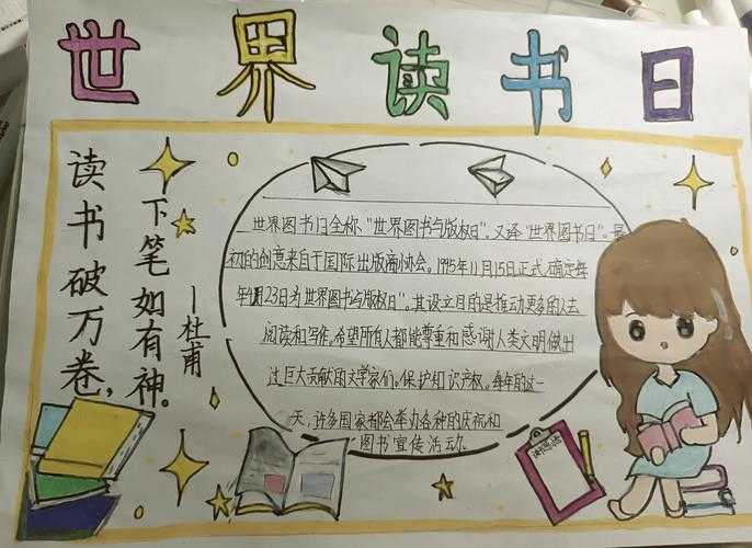 如何制作六年级读书日手抄报:创意与内容的完美结合?