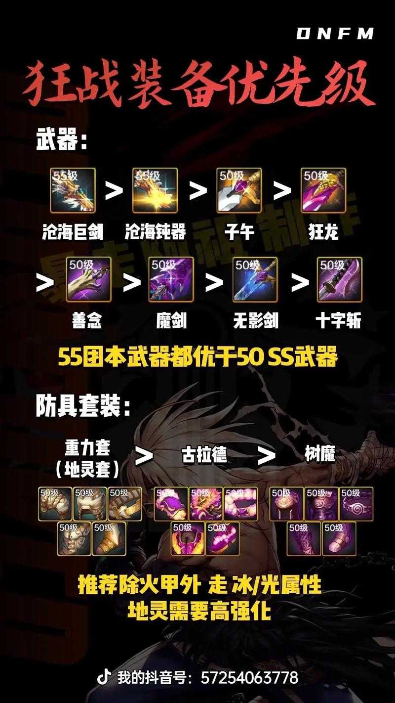 狂战士的武器选择是什么?