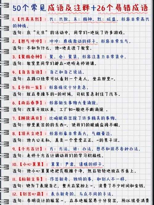 2024年成语创新方法解析 学生必看的高效学习技巧 谐音拆解