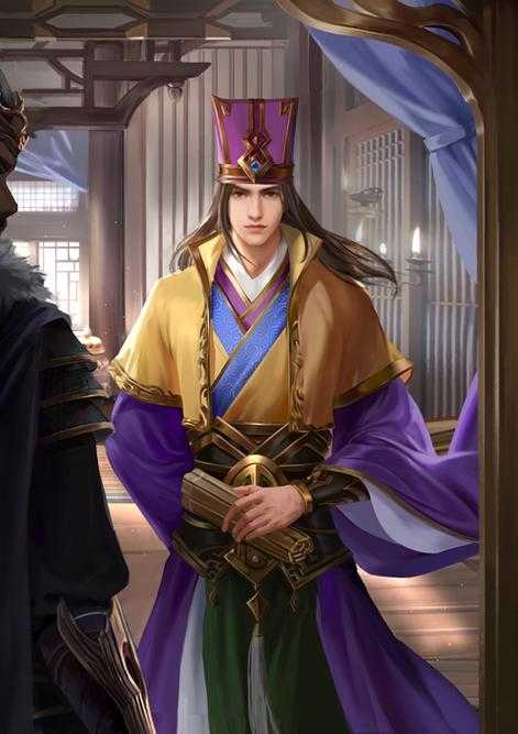荀粲三国杀图片高清 技能 南京博物院 三国杀