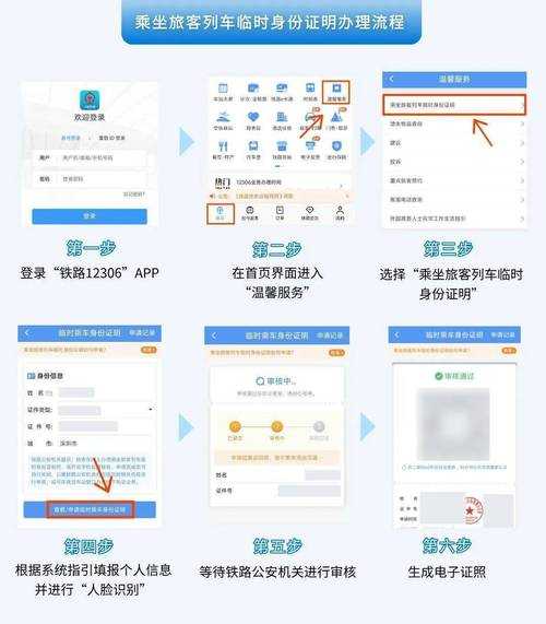 如何顺利办理12306上的临时身份证手续?