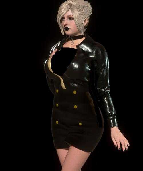 生化危机4重制版阿什莉黑皮衣兔女郎MOD下载_游侠网