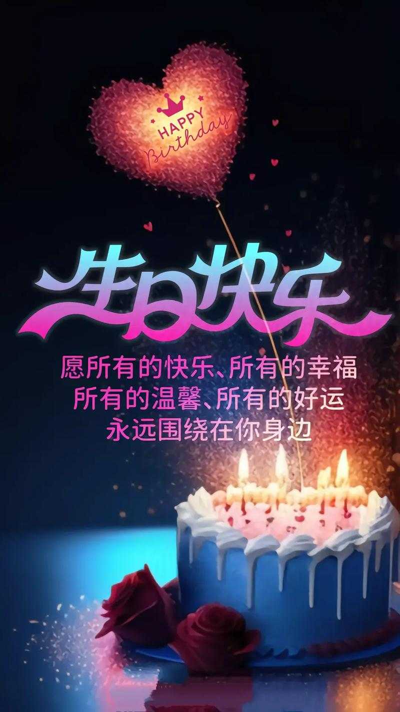 生日快乐图片大全 - 高清祝福图片免费下载