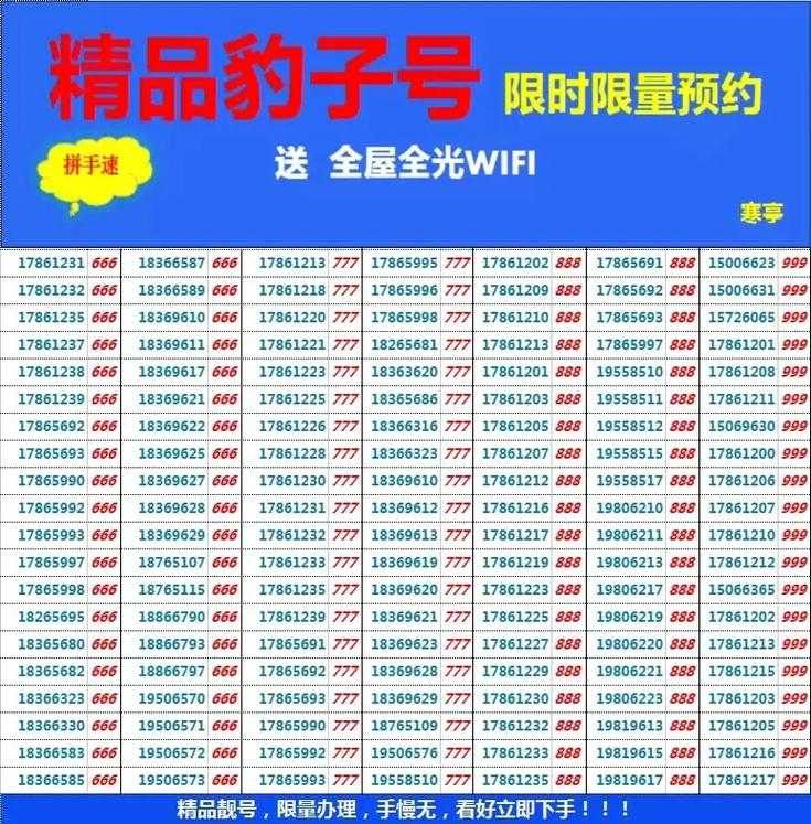 如何查找豹子号中的稀缺号码豹子88888的行情价格?