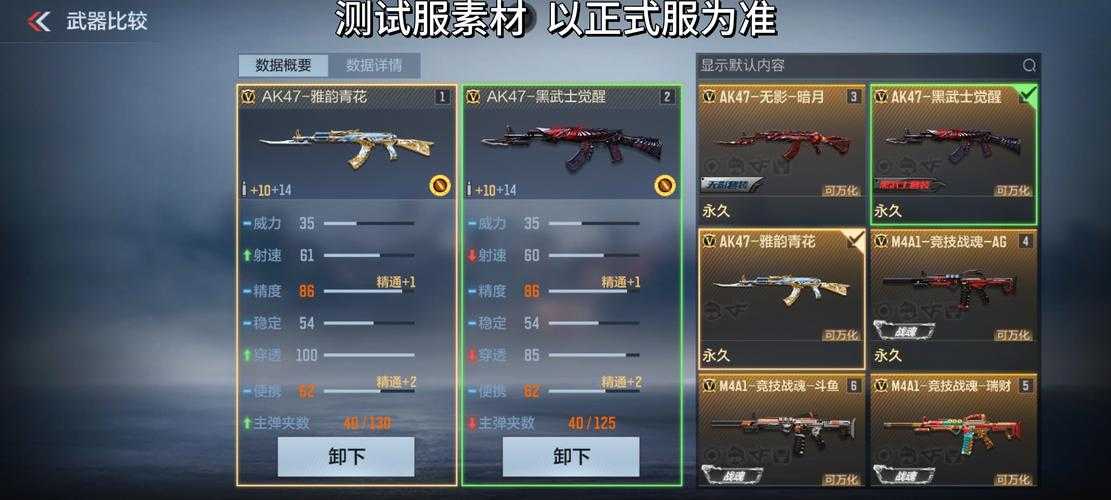 2025年 穿越火线 枪战王者 挑战模式武器全解析