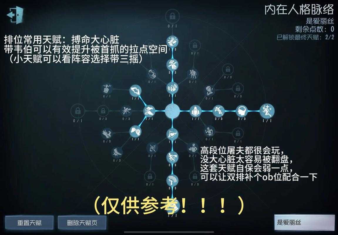 2025年 第五人格 大心脏天赋实战指南