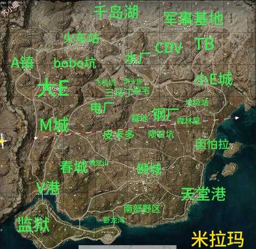 2025年 绝地求生 游击狙地图实战指南